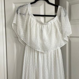 Baltic Born Off the shoulder Maxi Dress